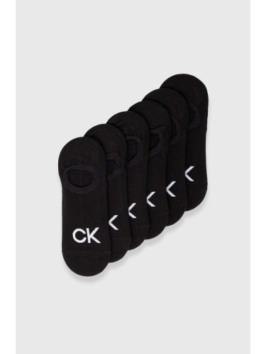 Чорапи Calvin Klein (6 чифта) в черно 701220501