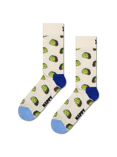 Чорапи Happy Socks Taco Sock в бяло