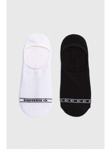 Чорапи Converse (2 чифта) в бяло E1271A