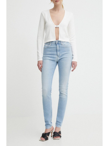 Дънки Calvin Klein Jeans в синьо J20J223312