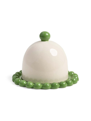 Купа за масло &k amsterdam Butter Dish Perle Green