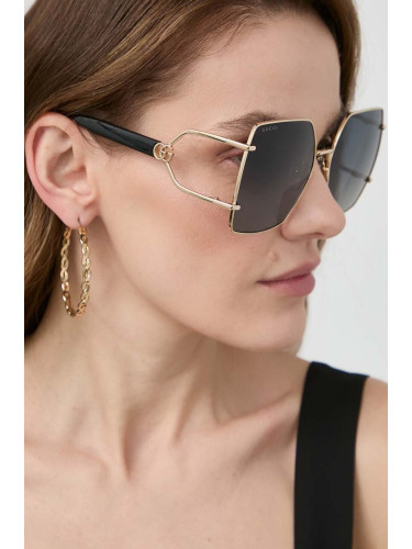 Слънчеви очила Gucci в златисто GG1564SA