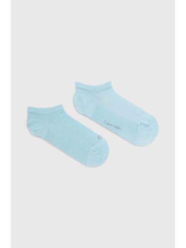 Чорапи Calvin Klein (2 броя) в синьо 701226653