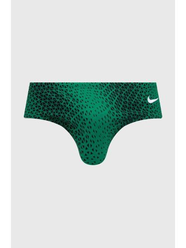 Плувни шорти Nike в зелено