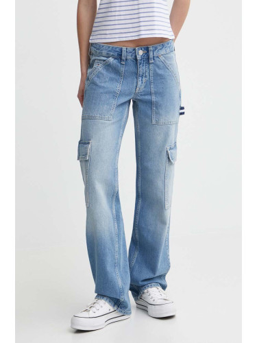 Дънки Tommy Jeans Sophie с висока талия DW0DW17553