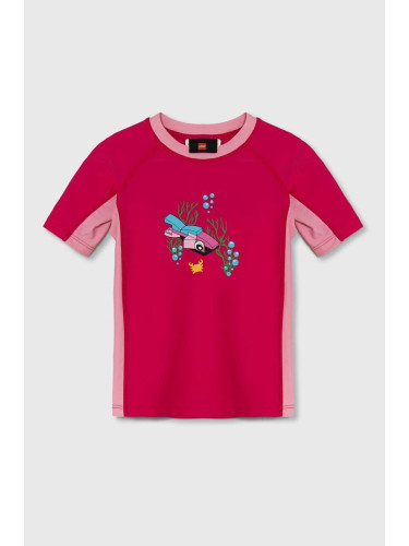 Детска тениска за плуване Lego в розово