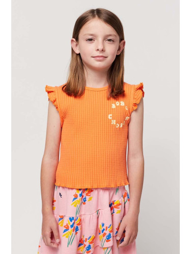 Детска тениска Bobo Choses в оранжево