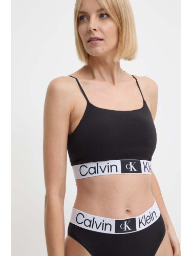 Сутиен Calvin Klein Underwear в черно с изчистен дизайн 000QF7587E