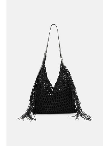 Чанта AllSaints SABINE SHOULDER BAG в черно W080XA