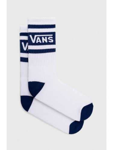 Чорапи Vans в бяло VN000F0UCS01