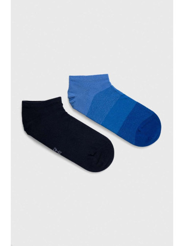 Чорапи Tommy Hilfiger (2 броя) в синьо 701227294