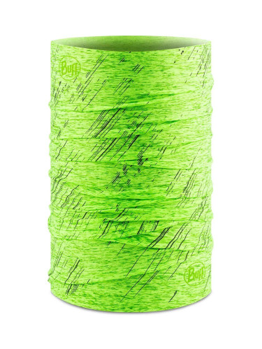 Кръгъл шал Buff Reflective в зелено с десен 122016