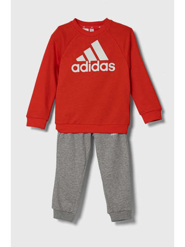 Детски анцуг adidas в червено