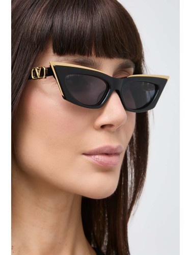 Слънчеви очила Valentino V - GOLDCUT - I в черно VLS-113A