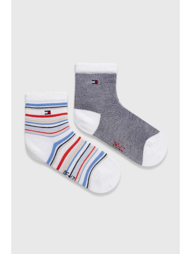 Детски чорапи Tommy Hilfiger (2 броя) в сиво