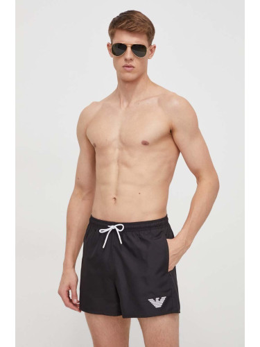 Плувни шорти Emporio Armani Underwear в черно