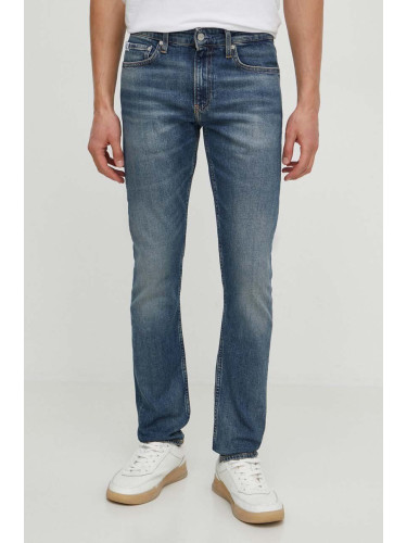 Дънки Calvin Klein Jeans в синьо J30J324809