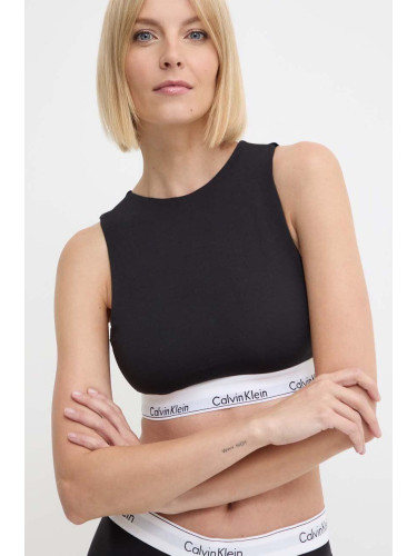 Сутиен Calvin Klein Underwear в черно с изчистен дизайн 000QF7626E