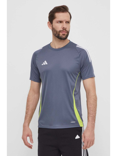 Тениска за трениране adidas Performance TIRO 24 в сиво с десен IV6951
