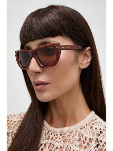Слънчеви очила Gucci в розово GG1520S