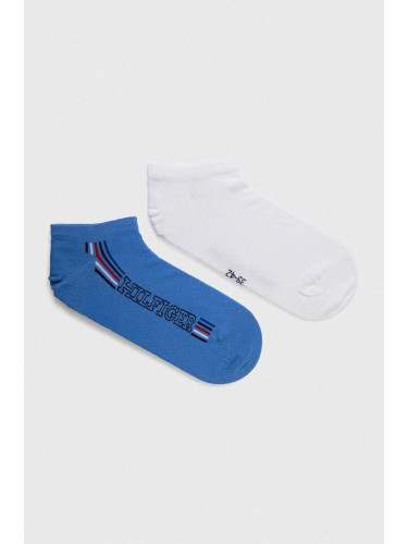 Чорапи Tommy Hilfiger (2 броя) в синьо 701227293