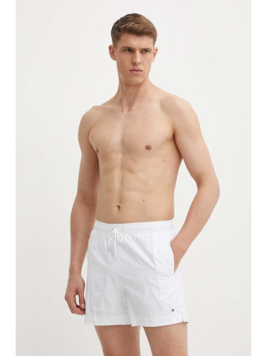 Плувни шорти Tommy Hilfiger в бяло UM0UM03280