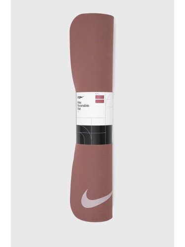 Постелка за йога с две лица Nike в розово