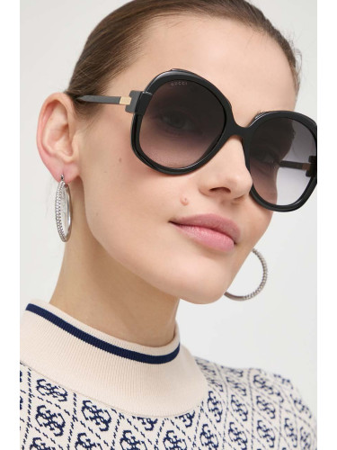 Слънчеви очила Gucci в черно GG1432S