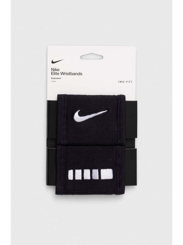 Ленти за китка Nike (2 броя) в черно