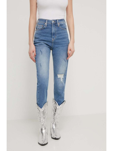 Дънки Tommy Jeans с висока талия DW0DW17626