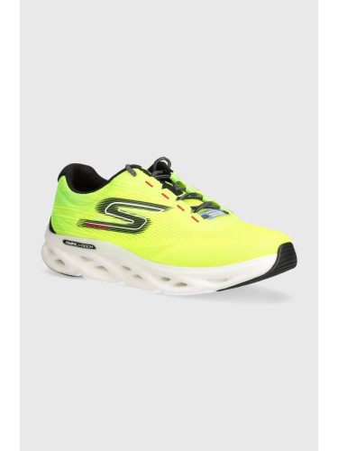 Обувки за бягане Skechers GO RUN Swirl Tech Speed в зелено