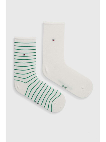 Чорапи Tommy Hilfiger (2 броя) в зелено 100001494