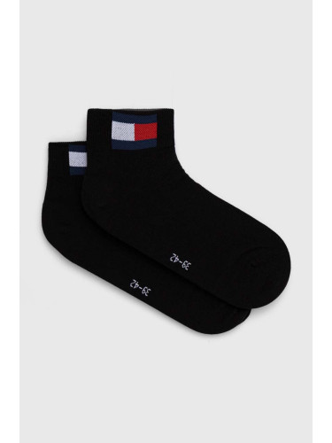 Чорапи Tommy Jeans (2 броя) в черно 701228223