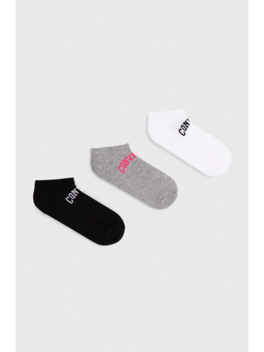 Чорапи Converse (3 чифта) в черно E1268A