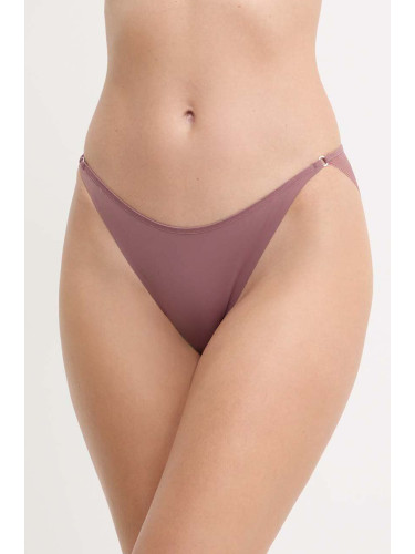 Бикини Calvin Klein Underwear в розово 000QF7549E