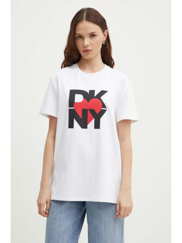 Тениска Dkny HEART OF NY в бяло D2B4A143
