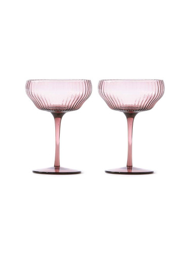 Комплект чаши за вино Pols Potten Pum Coupe Glasses 250 ml (2 броя)