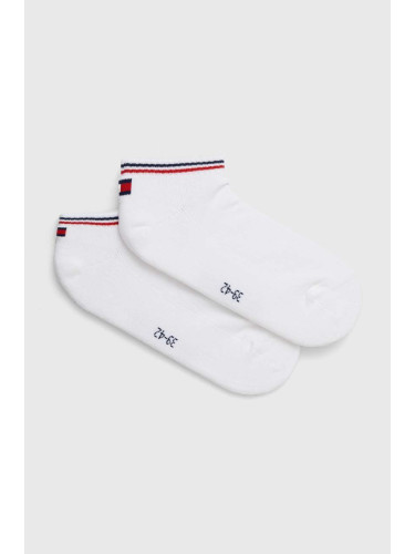 Чорапи Tommy Jeans (2 броя) в бяло 701228178