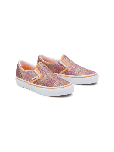 Детски ниски кецове Vans UY Classic Slip-On в червено