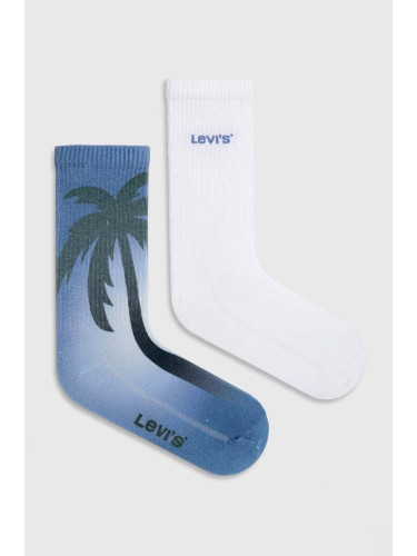 Чорапи Levi's (2 броя) в синьо