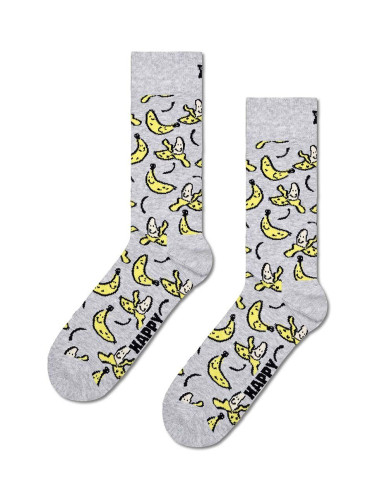 Чорапи Happy Socks Banana Sock в сиво