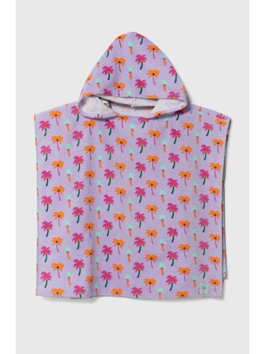 Детска памучна кърпа zippy в лилаво