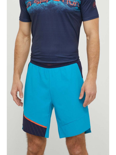 Къс панталон за спортове на открито LA Sportiva Comp в синьо F44614643