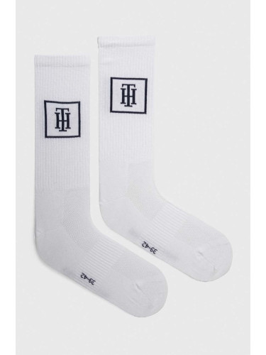 Чорапи Tommy Hilfiger (2 броя) в бяло 701227288