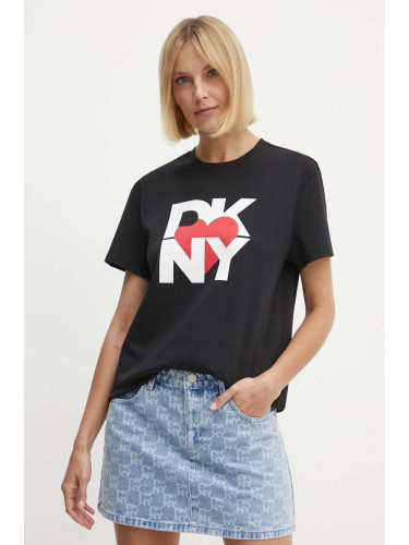 Тениска Dkny HEART OF NY в черно D2B4A143