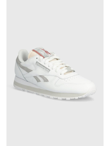 Кожени маратонки Reebok Classic Leather в бяло 100074346