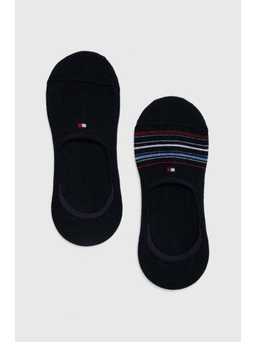 Чорапи Tommy Hilfiger (2 броя) в тъмносиньо 701227311