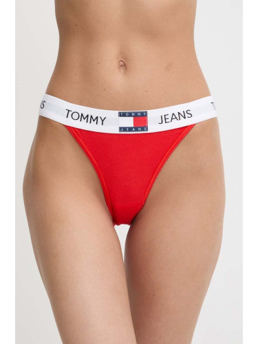 Бикини Tommy Jeans в червено UW0UW05161