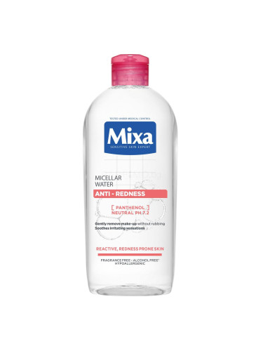 Mixa Anti-Redness Micellar Water Мицеларна вода за жени 400 ml