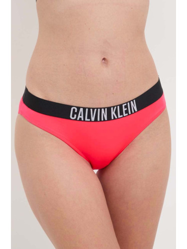 Долнище на бански Calvin Klein в червено KW0KW02509